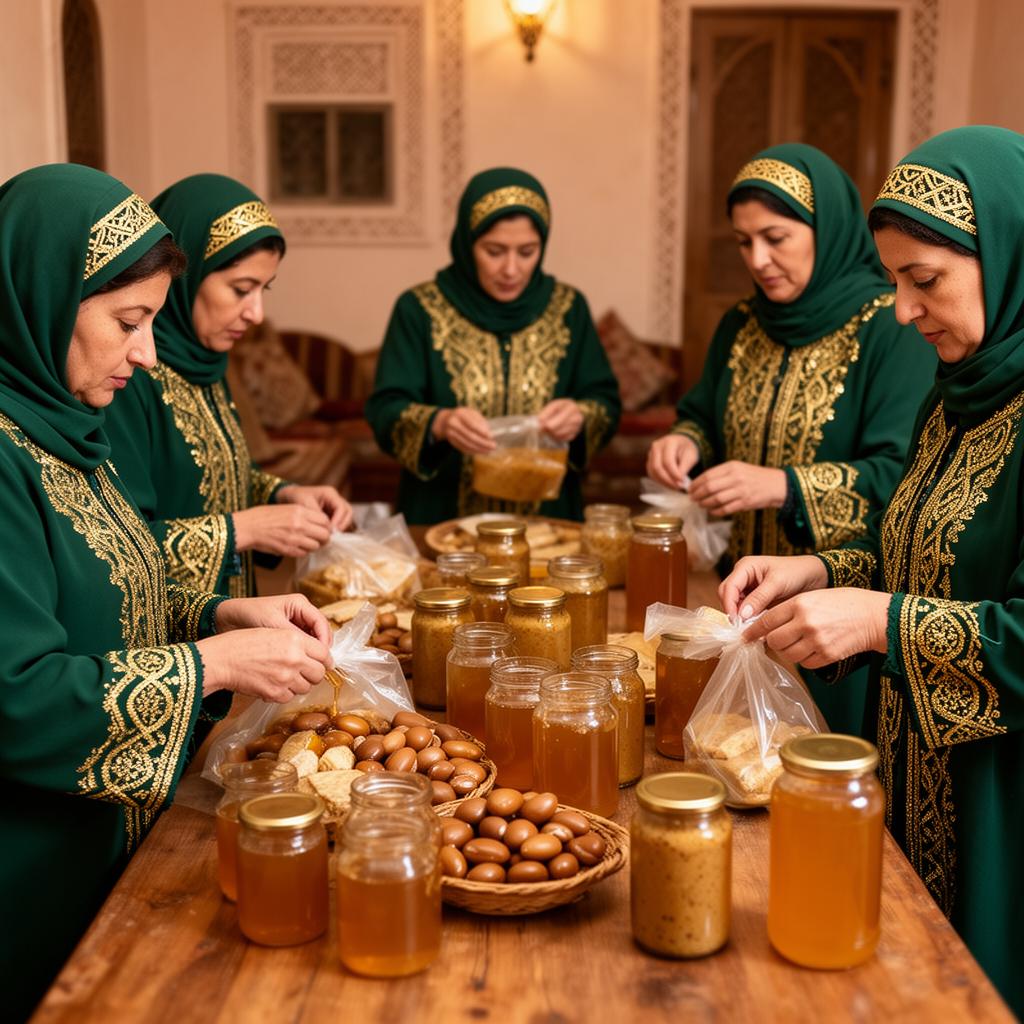 تعاونية نساء العرائش — التحويل الغذائي والمنتجات المحلية